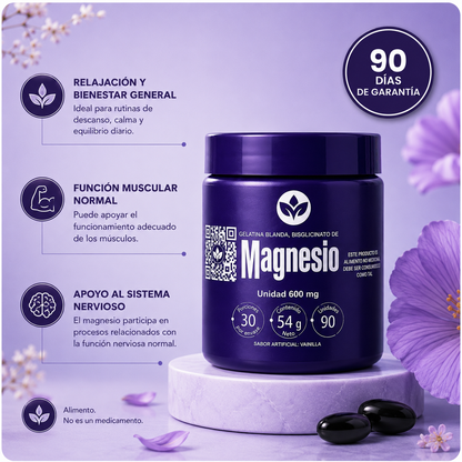 BISGLICINATO DE MAG X90