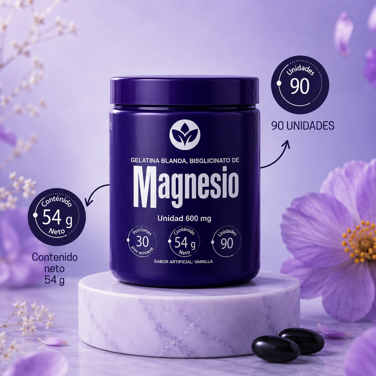 BISGLICINATO DE MAG X90